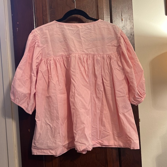 Sonderhaus Emmylou Blouse in soft pink, size M - Picture 2 of 5